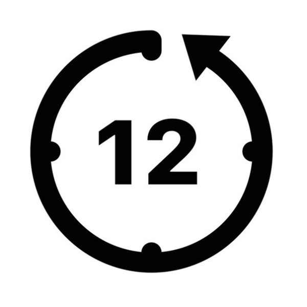 12 Часов пиктограмма