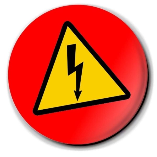 Значок высокое напряжение