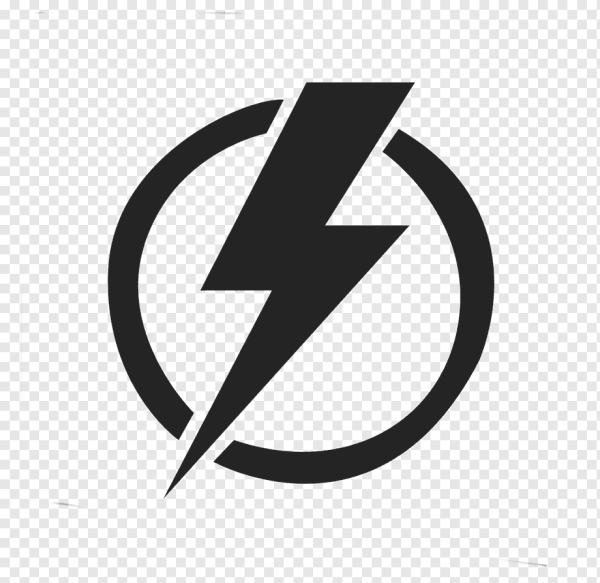 Знак молния в круге