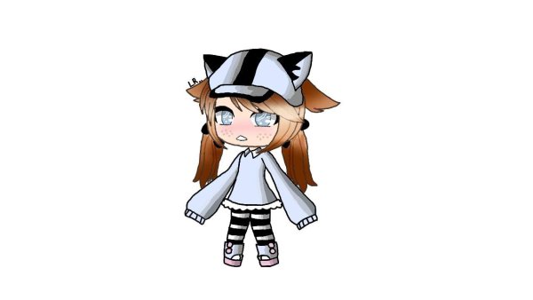 Гача лайф белый персонаж