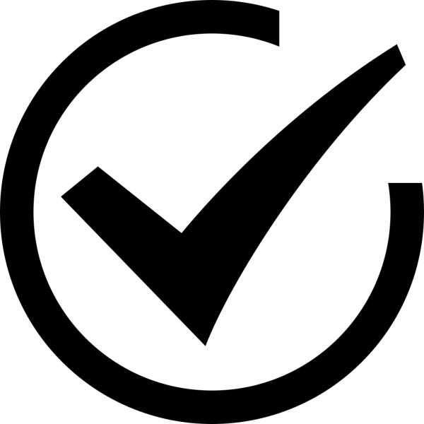 Галочка вектор