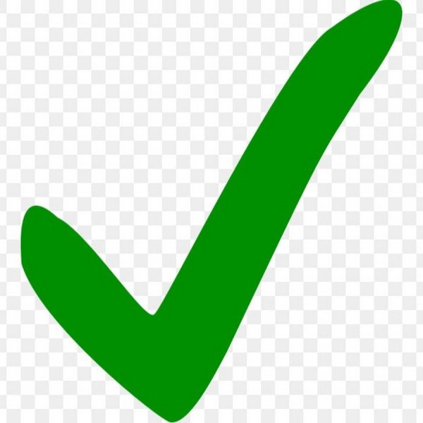 Зеленая галочка