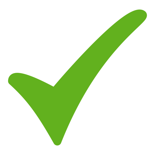 Зелёнфйзначок галочки