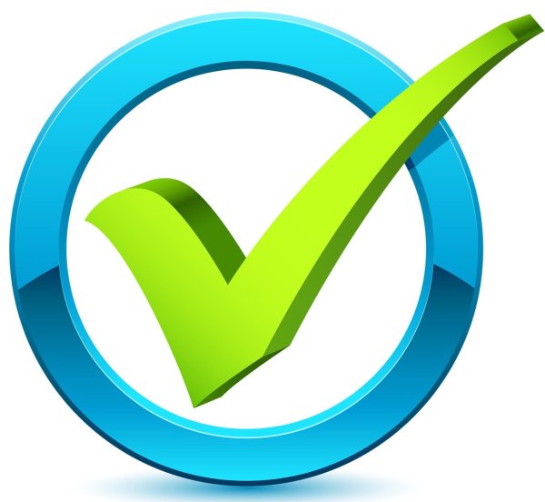 Зеленая галочка