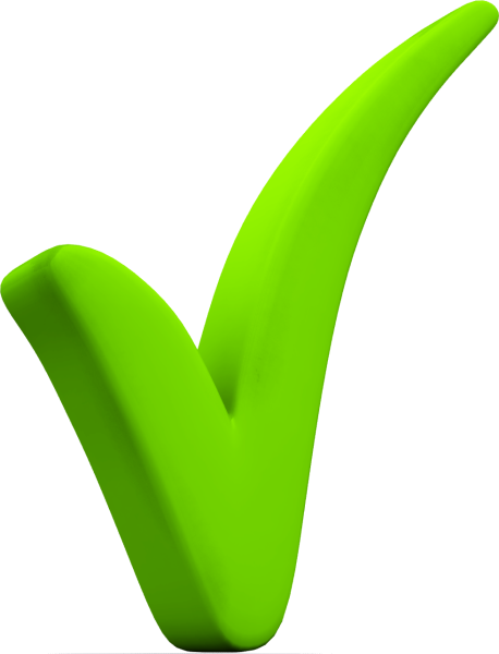 Галочка прозрачная