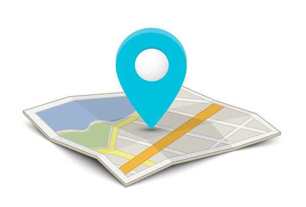 Местоположение на прозрачном фоне