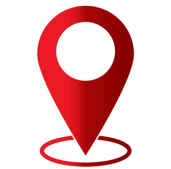 Указатель на карте