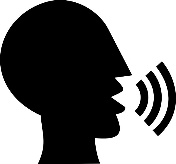 Говорящий человек