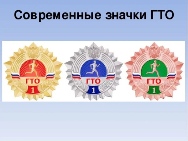Значок ГТО изображение
