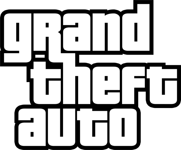 Grand Theft auto логотип без фона