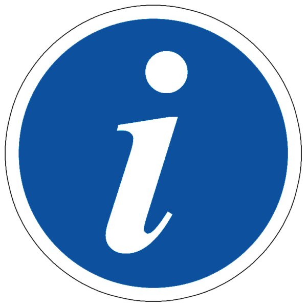 Значок информации