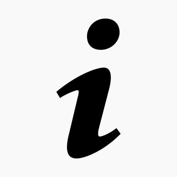 Иконка информация