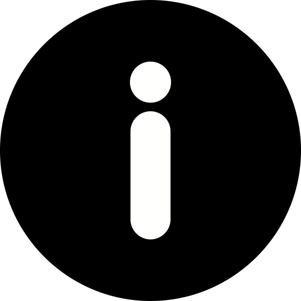 Иконка информация