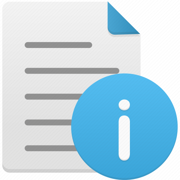 Иконка информация