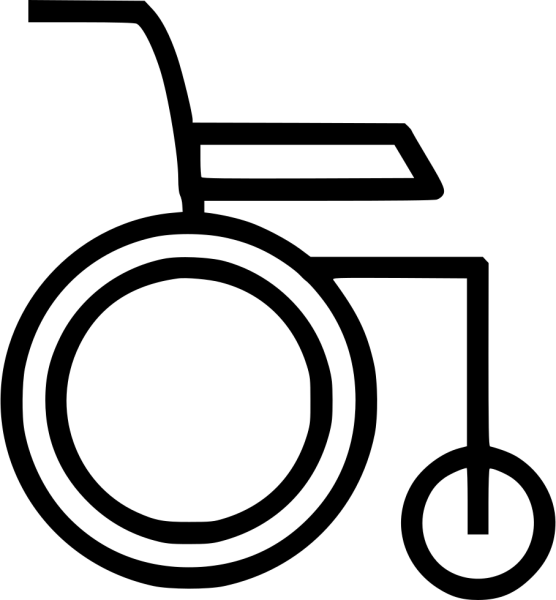 Значок инвалидной коляски