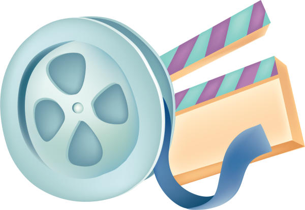 Кинематограф клипарт на прозрачном фоне