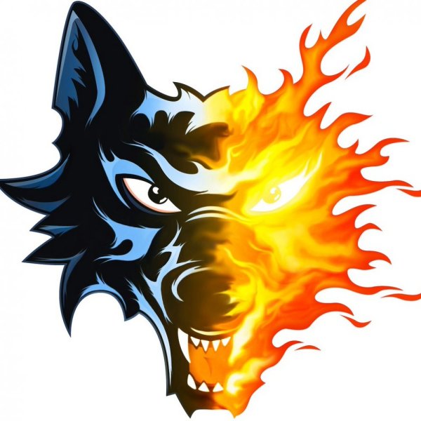 Огненное логотип для клана