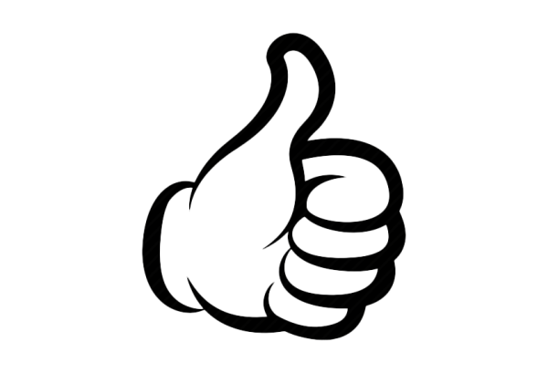 Кулак с пальцем вверх