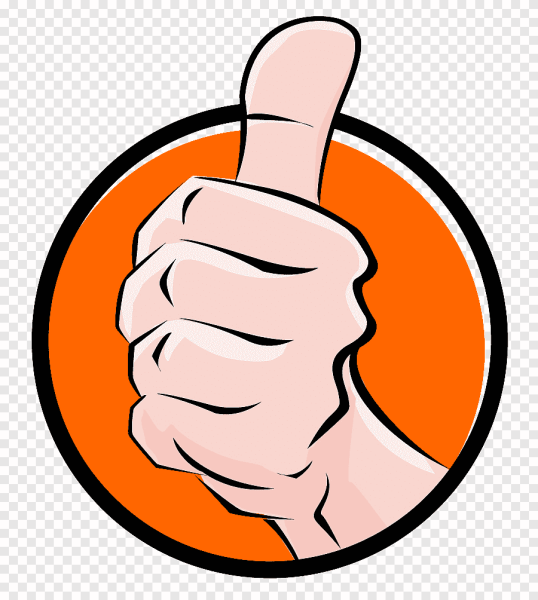 Знак большой палец вверх