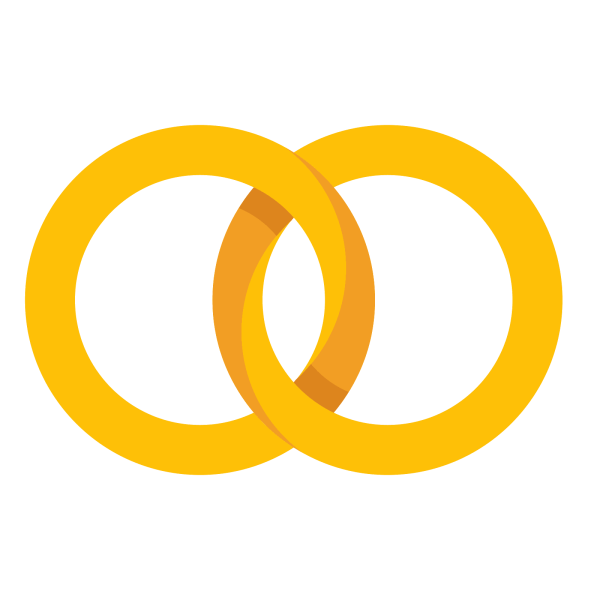 Обручальные кольца символ