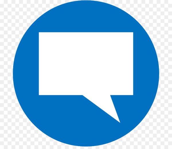 Иконка комментарий на прозрачном фоне