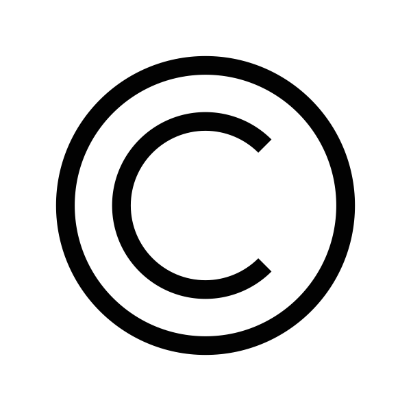 Значок копирайта