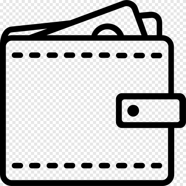 Бумажник значок