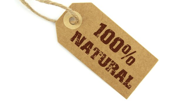 100 Натуральный продукт бирка