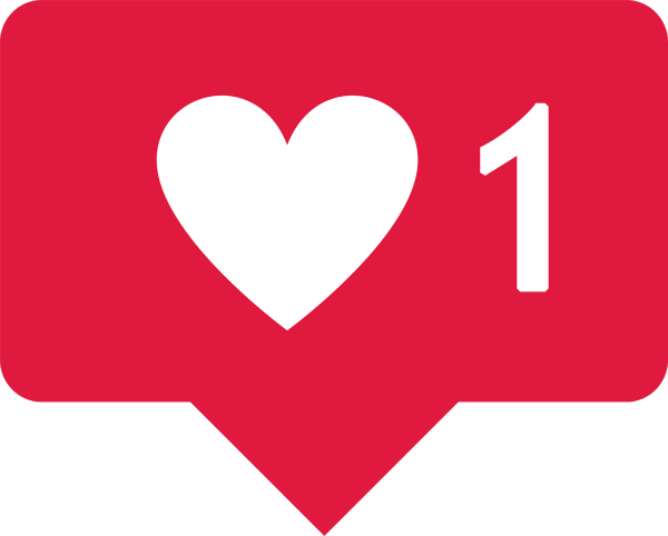 Лайки сердечки