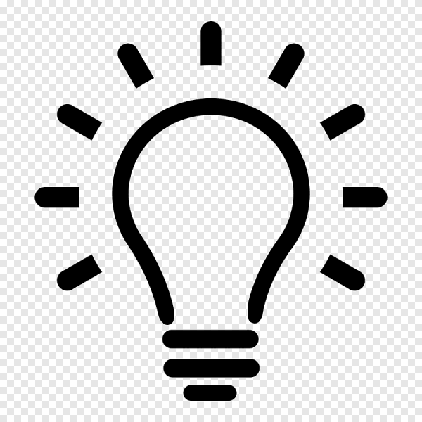 Лампочка символ