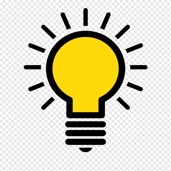 Лампочка пиктограмма