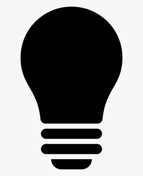 Знак лампочка