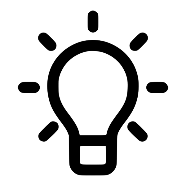 Лампа иконка