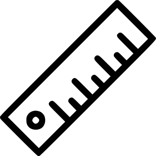 Линейка векторное изображение