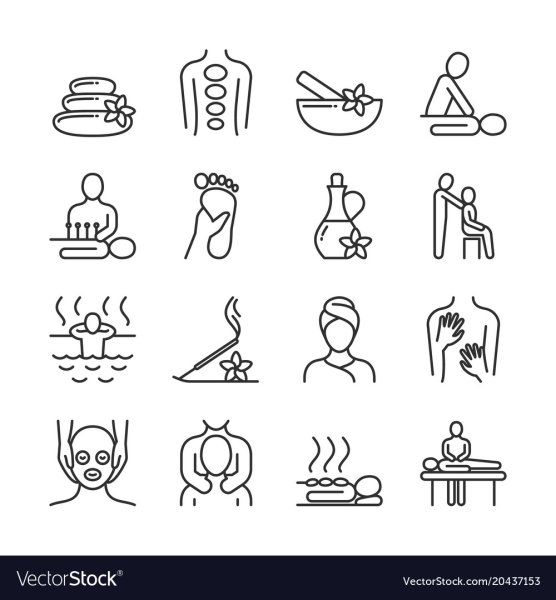 Массажист иконка