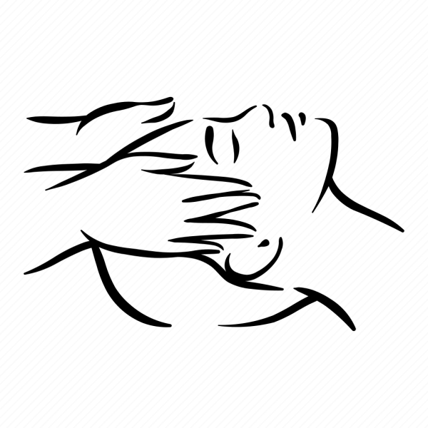 Руки массажиста вектор