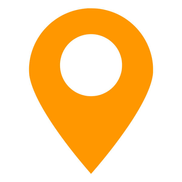 Значок местоположения желтый