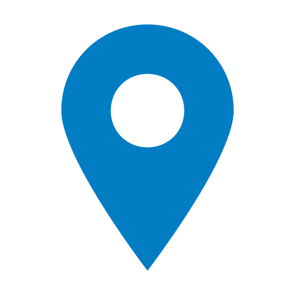 Значок геолокации современный