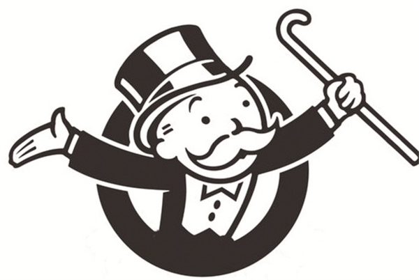 Человечек из монополии логотип