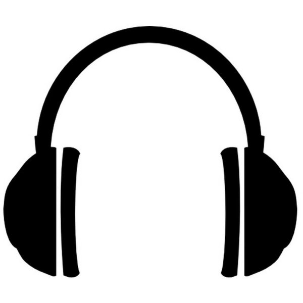 Наушники на прозрачном фоне