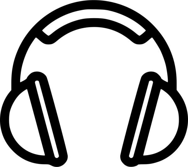 Складные наушники иконка