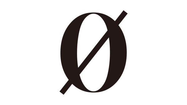 Перечеркнутый ноль