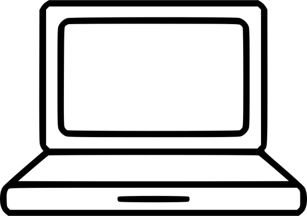 Ноутбук схематично