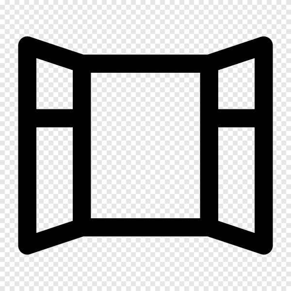 Открытое окно пиктограмма