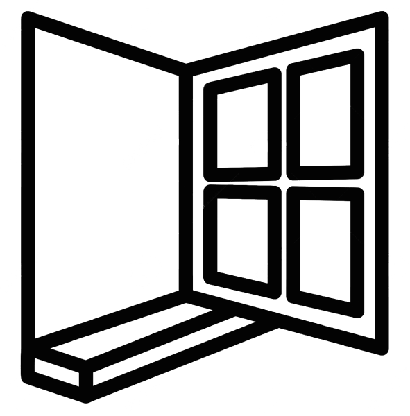 Открытое окно значок