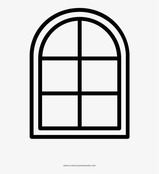 Окна для раскрашивания детьми