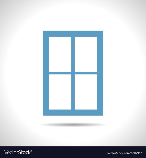 Металлопластиковое окно иконка