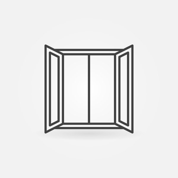 Открытое окно иконка