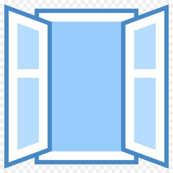 Открытое окно пиктограмма