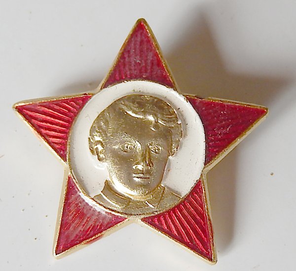 Значок "Октябрятская Звездочка", 80-е оригинал СССР